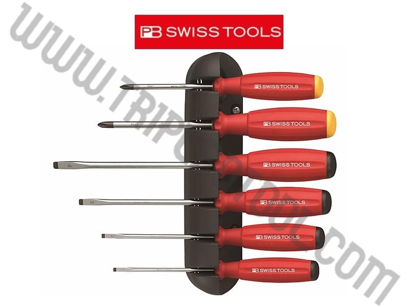 PB Swiss Tools  ชุดไขควง 6ตัวชุด PB 8244
