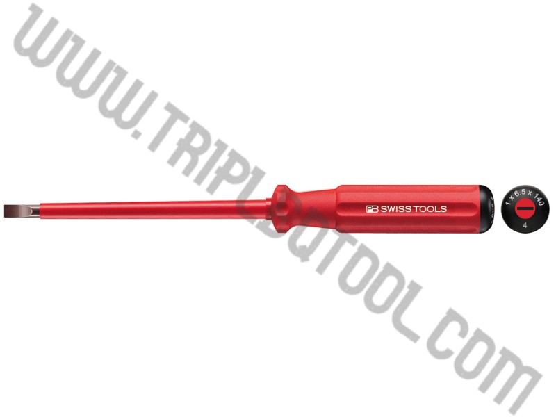 PB Swiss Tools ไขควงกันไฟ 1000v. ปากแบน PB 5100