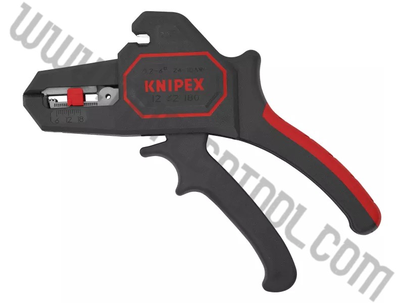KNIPEX คีมปอกสายไฟแบบอัตโนมัติ 7 นิ้ว รุ่น 1262180