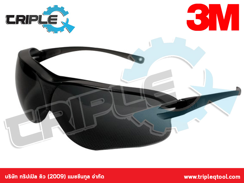 3M - แว่นตานิรภัย เลนส์ดำ รุ่น V35 Asian Virtua Sport