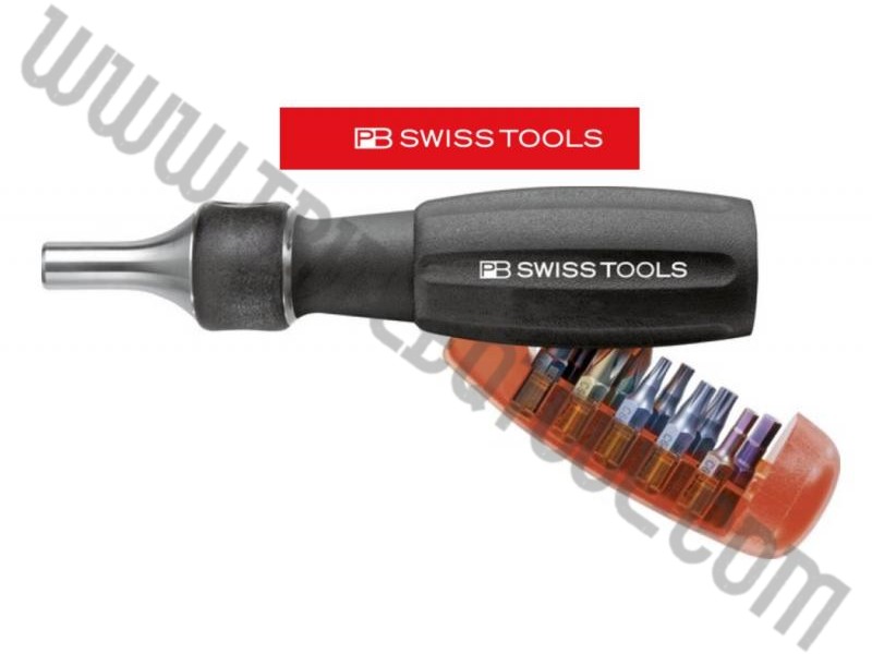 PB Swiss Tools ชุดไขควงเปลี่ยนหัวได้ PB6510 R-30