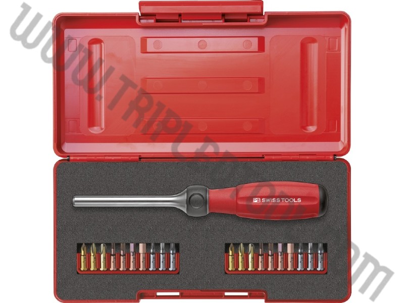 PB Swiss Tools ชุดไขควงด้ามฟรียาว พร้อมกล่อง PB 8510 R100 set