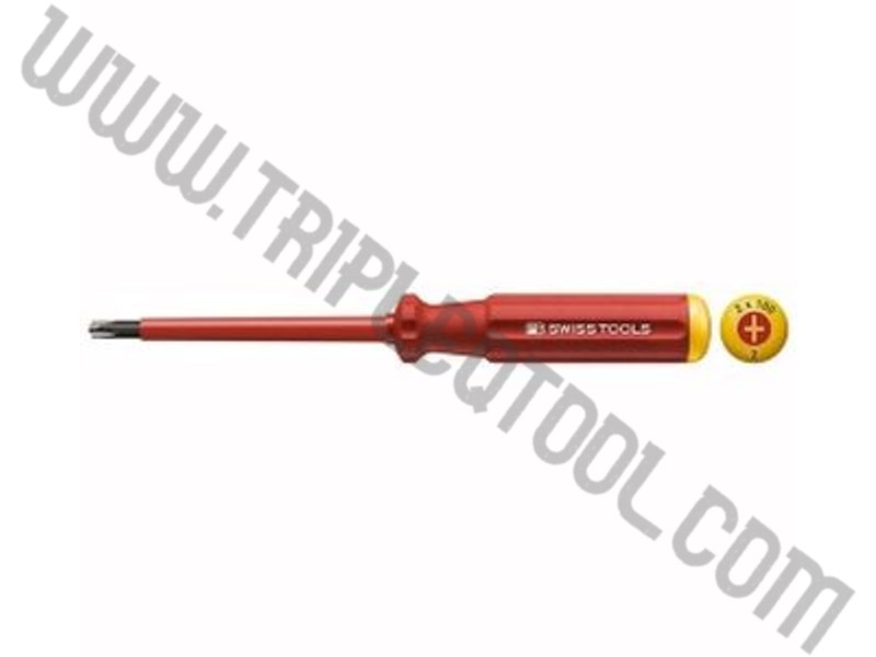 PB Swiss Tools ไขควงกันไฟ 1000v. ปากแบน / แฉก PB 5181