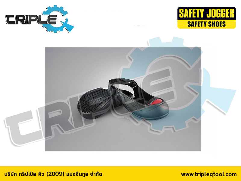 SAFETY JOGGER - Tiger Grip หัวเหล็กสวมทับรองเท้า ไซส์ XL (EU 44-48) รุ่น VISITOR ขนาดเท้า 28.5-33+ ซม.